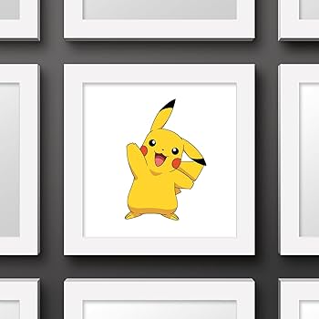 ピカチュウストリートスタイルのアクリル画 ピカチュウストリートスタイルのアクリル画